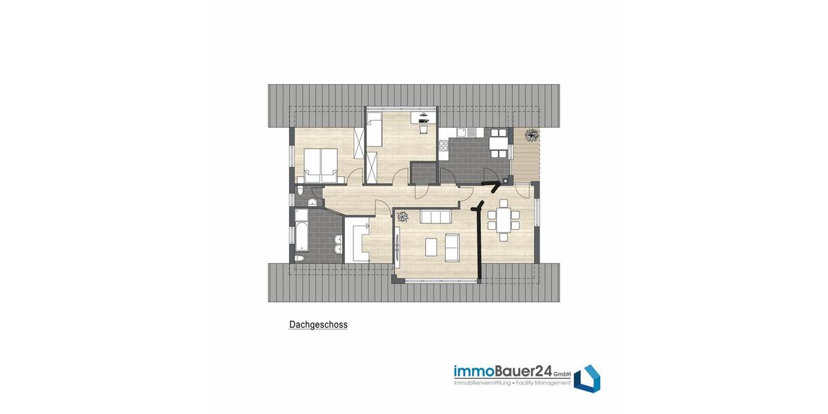Dachgeschoßwohnung Mudersbach - 3 Zimmer, 99 m&sup2;, 941&euro; | Angebot:26649392