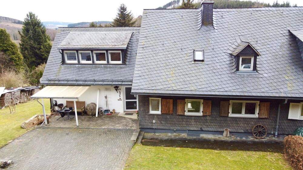 Doppelhaushälfte Erndtebrück Röspe - 6 Zimmer, 154 m&sup2;, 219.000&euro; | Angebot:25686195