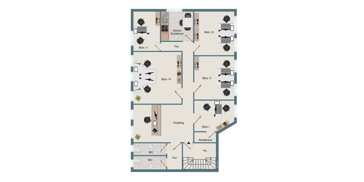 Gewerbeobjekt Herborn - 6 Zimmer, 160 m&sup2;, 1.300&euro; | Angebot:25665411