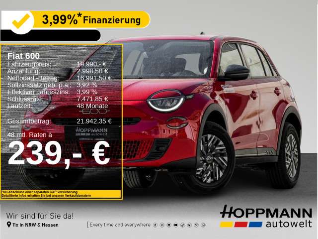 Fiat 600 1.500 km 19.990 &euro; Kreuztal 57223