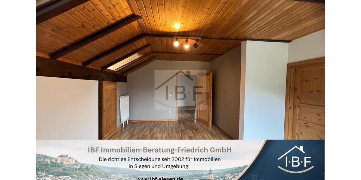 Dachgeschoßwohnung Wilnsdorf - 3 Zimmer, 79 m&sup2;, 630&euro; | Angebot:24429801