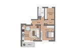 Erdgeschoßwohnung Siegen - 3 Zimmer, 55 m&sup2;, 158.000&euro; | Angebot:26130277