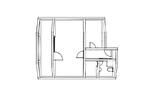 Dachgeschoßwohnung Siegen Eiserfeld - 1 Zimmer, 44 m&sup2;, 390&euro; | Angebot:26362639