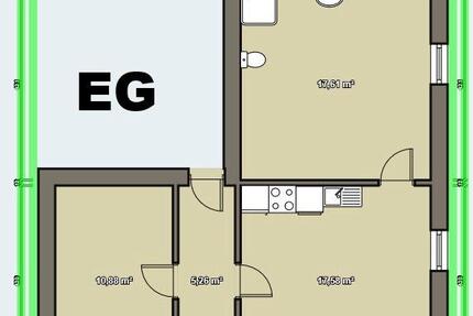 Wohnung Kreuztal - 2 Zimmer, 55 m&sup2;, 465&euro; | Angebot:26042225