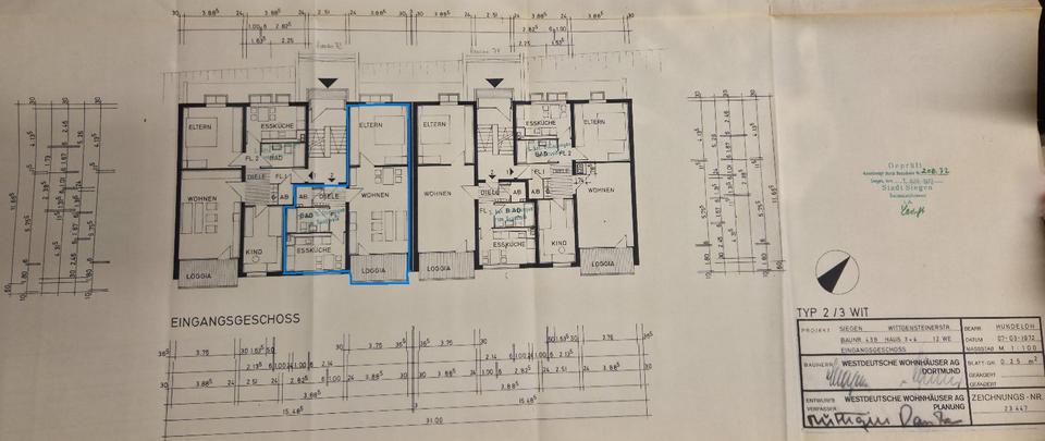 Erdgeschoßwohnung Siegen - 2 Zimmer, 60 m&sup2;, 120.000&euro; | Angebot:25933791