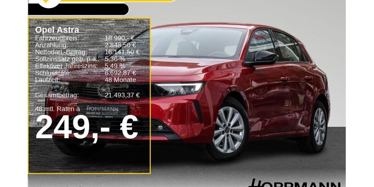 Opel Astra 54.224 km 18.990 &euro; Siegen 57072