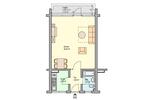 Erdgeschoßwohnung Siegen Dillnhütten - 1 Zimmer, 43 m&sup2;, 288&euro; | Angebot:26664041