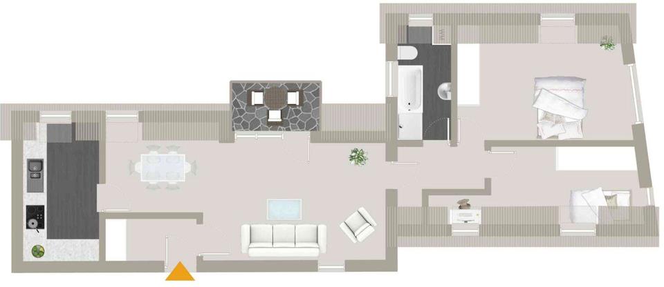 Dachgeschoßwohnung Dillenburg - 3 Zimmer, 93 m&sup2;, 720&euro; | Angebot:24393740