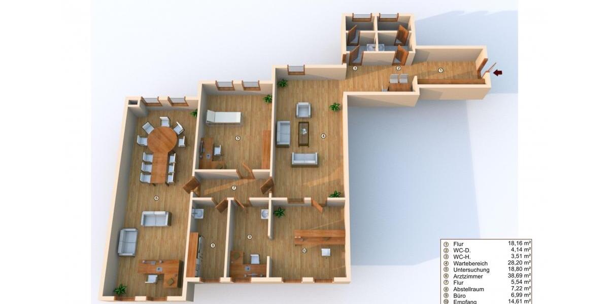 Gewerbeobjekt Bad Laasphe - 1.100&euro; | Angebot:26090836