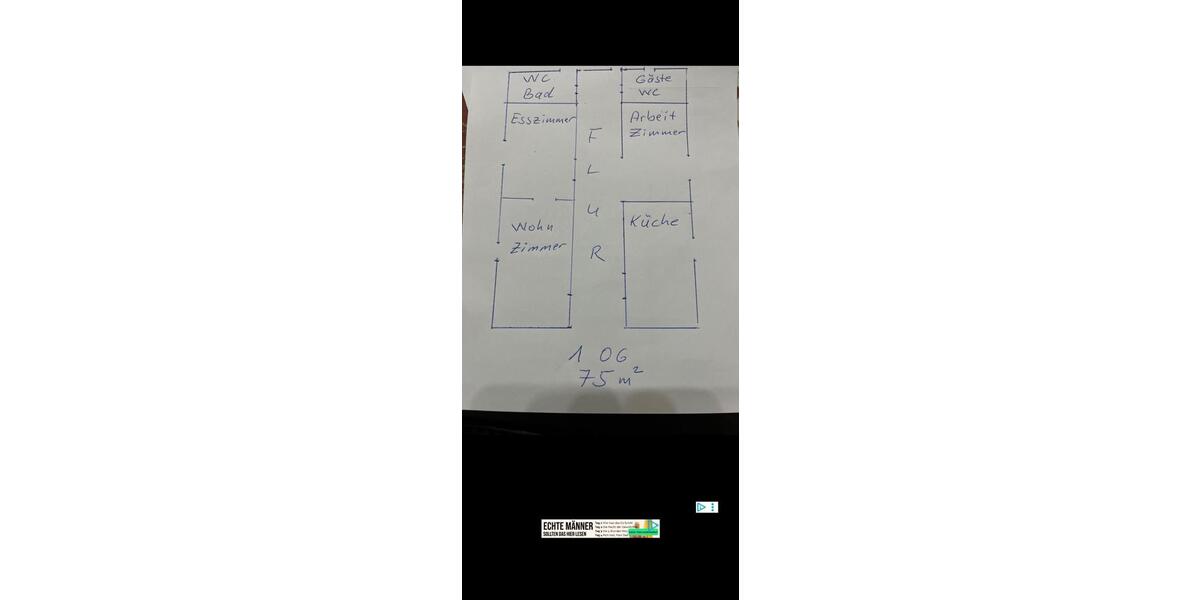 Etagenwohnung Haiger - 8 Zimmer, 145 m&sup2;, 800&euro; | Angebot:25164620