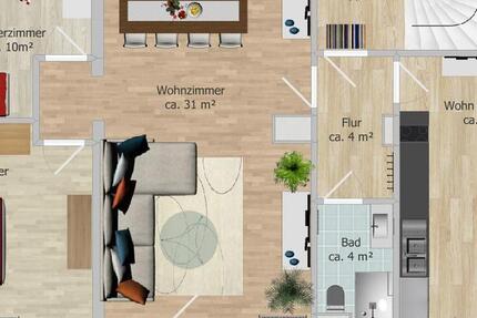 Wohnung Netphen - 5 Zimmer, 102 m&sup2;, 795&euro; | Angebot:26020348