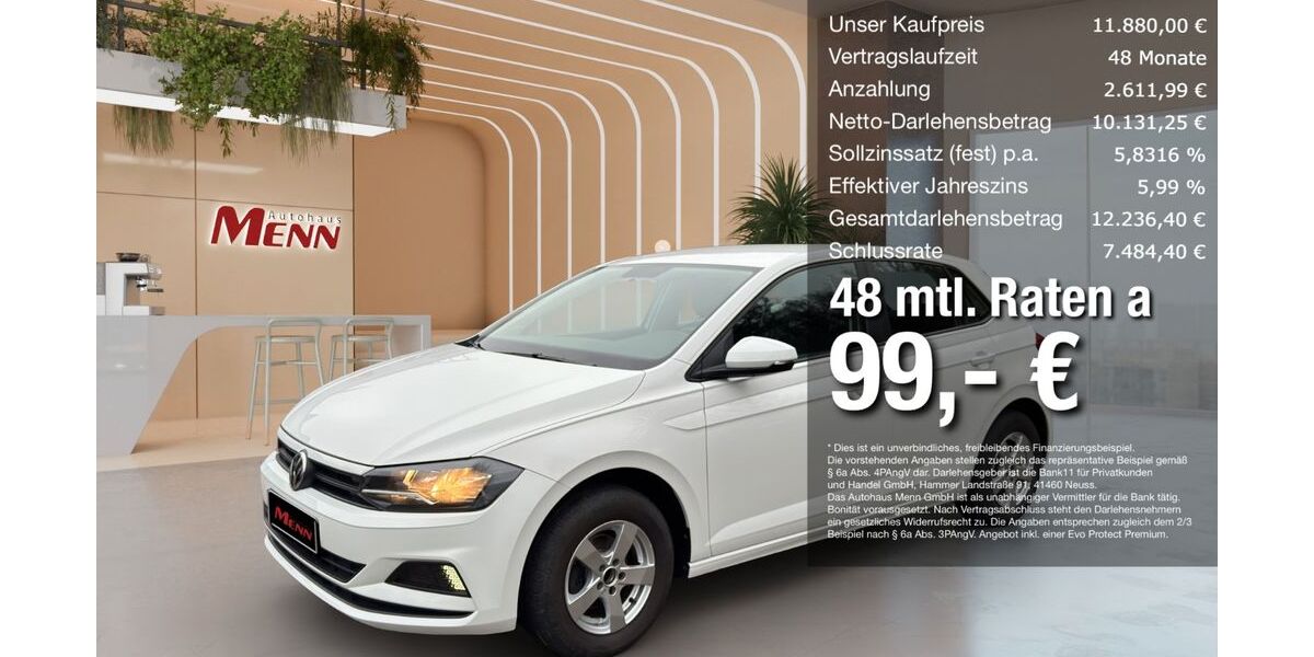 VW Polo 85.500 km 11.880 &euro; Siegen 57074