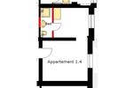 Etagenwohnung Siegen - 1 Zimmer, 24 m&sup2;, 320&euro; | Angebot:25304040