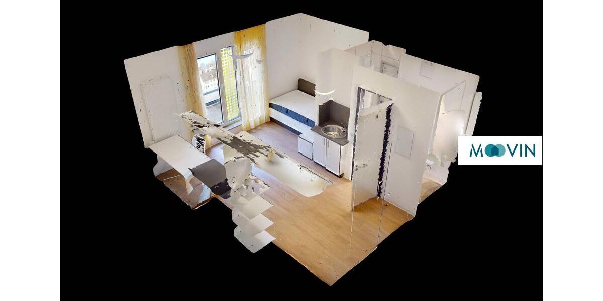 Etagenwohnung Siegen Kaan-Marienborn - 1 Zimmer, 23 m&sup2;, 370&euro; | Angebot:24573616