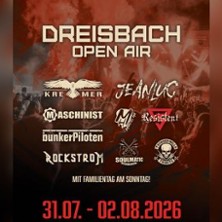 Dreisbach Open Air - Ticket Samstag 01.08.2026 Dreschhalle