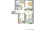 Etagenwohnung Kreuztal - 3 Zimmer, 75 m&sup2;, 386&euro; | Angebot:25420126