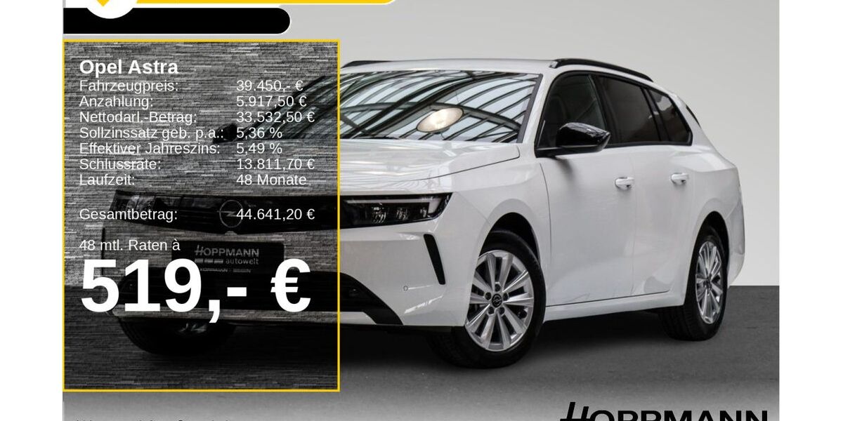 Opel Astra 13.743 km 39.450 &euro; Siegen 57072